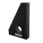 Granit mätvinkel 90° triangulär form 250x160x40 mm DIN 876/00